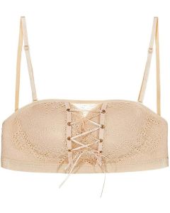 Ylishi Strapless Lace Push Up Bra - Delicate Lace
